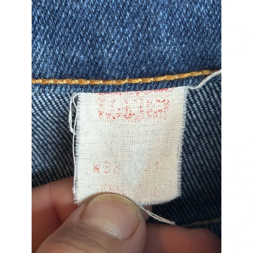 VTG 80s Levis 517 Orange Tab Jeans Mens Tag 38x31 Bootcut USA